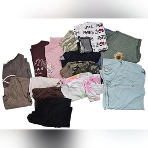 Assorted Graphic and Solid T-Shirts